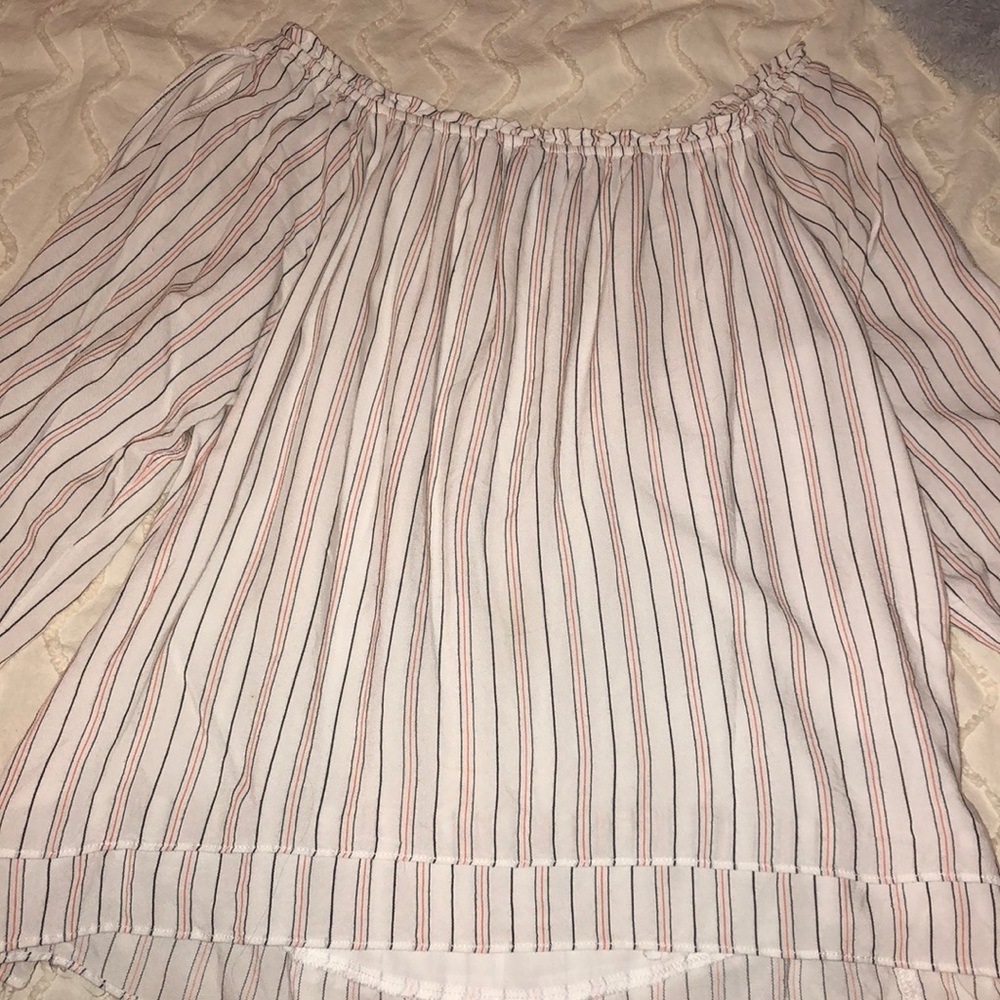 OFF THE SHOULDER top